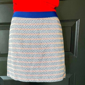 Gap Skirt- blue/orange- size 4